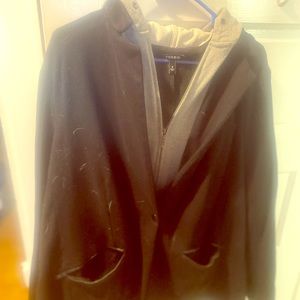 Torrid blazer sweater jacket with hood. Size 4.